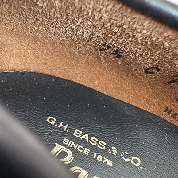 Black Leather Classic Penny Loafer G.H.Bass&Co Made in USA  Size 7.5 - Picture 9 of 9